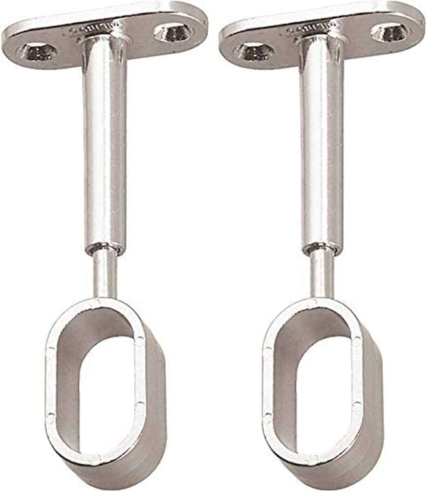 Oval Wardrobe Bracket