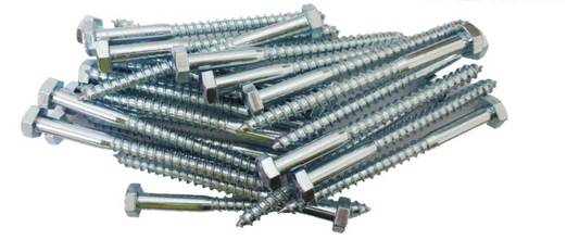 Pre-Packed Coach Screws