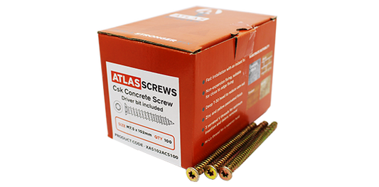 Boxed Concrete Screws