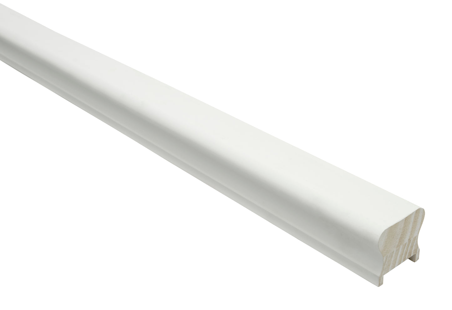 White Primed Cottage Loaf Handrail