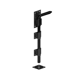 Black Garage Door Bolts