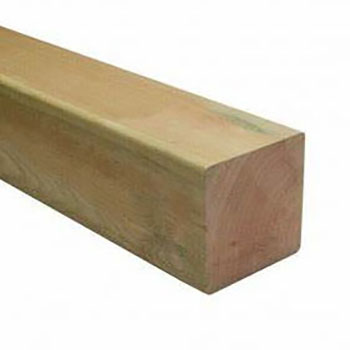 100x100mm C24 Treated Regularised Eased-Edge