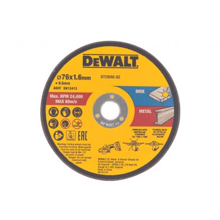 DeWalt Metal Cutting Discs (10no)