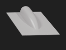 C6 Small roof ridge closure