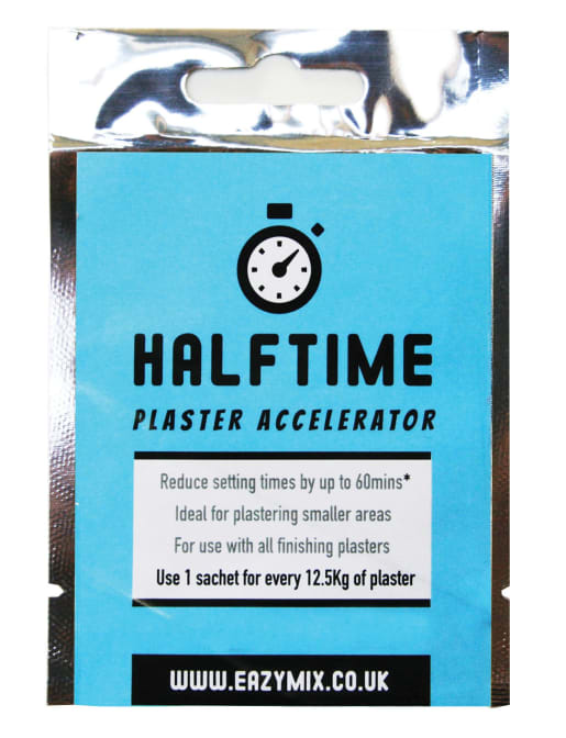 Halftime Plaster Accelerator
