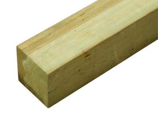 75x75mm Planed Treated Posts