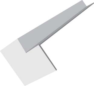 300mm Internal Fascia Corner