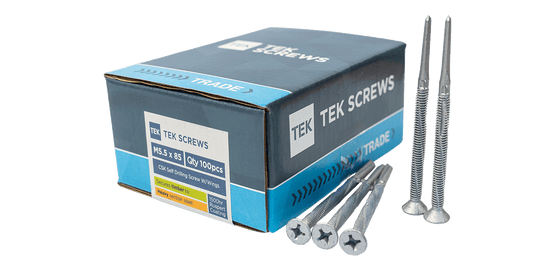 Timber to Metal Tek Screws